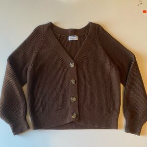 Old Navy Brown Button Up Cardigan